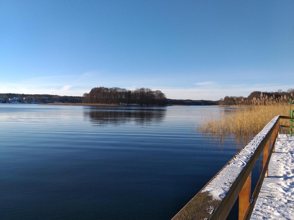Mazury domek całoroczny Pelnik gm Ostróda jezioro las Zewnętrze zdjęcie