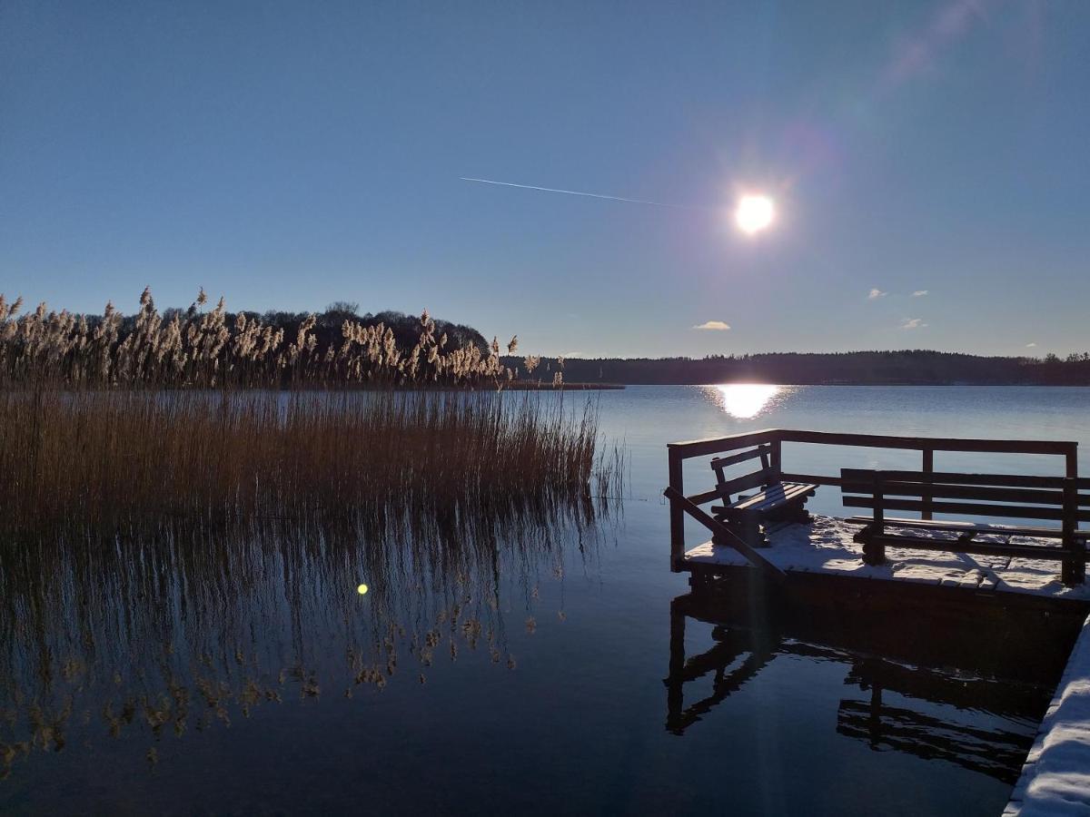 Mazury domek całoroczny Pelnik gm Ostróda jezioro las Zewnętrze zdjęcie